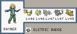 Pokemon Light Platinum Zhery League & Gym Leaders