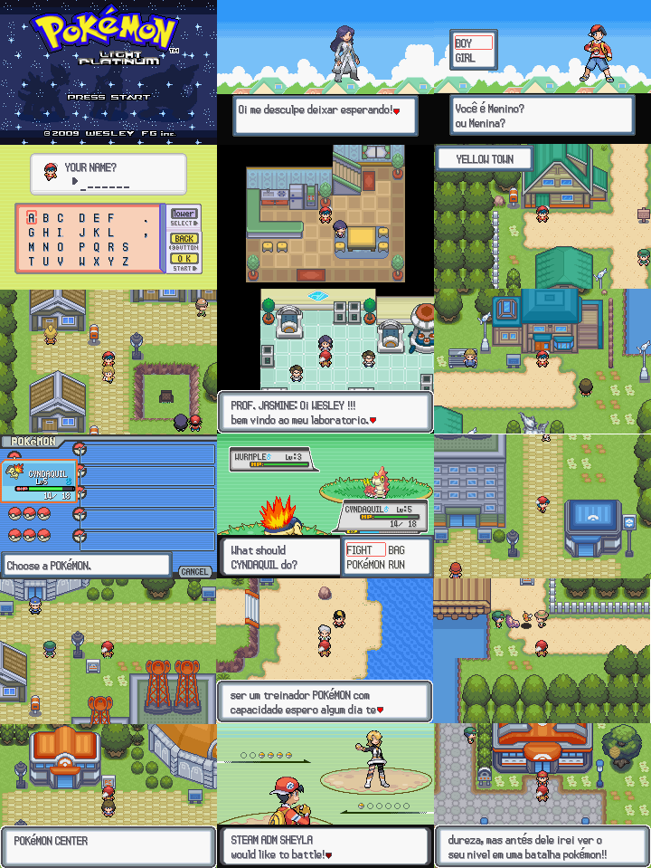 Please view other page to Pokemon Light Platinum Download, Maps, Walkthroughs.